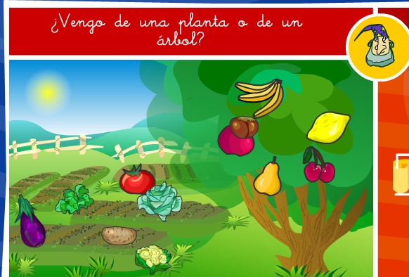 Los alimentos: frutas y verduras | Recurso educativo 35595