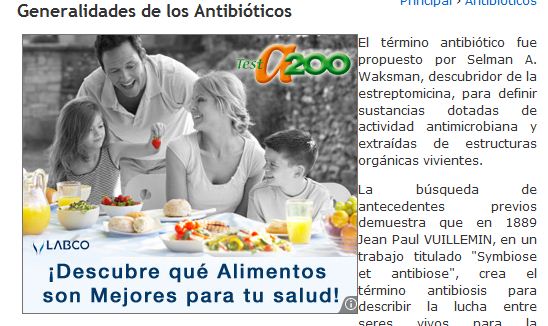 Los antibióticos | Recurso educativo 36274