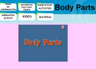 Parts of the body | Recurso educativo 47037
