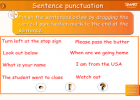 Sentence punctuation | Recurso educativo 47525
