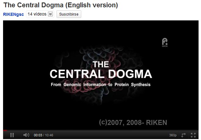 El dogma central d ela Biologia | Recurso educativo 49132