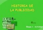 Historia de la Publicidad | Recurso educativo 1819