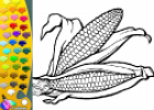 ¡A Colorear!: Mazorca de maíz | Recurso educativo 28582