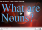 What are nouns? | Recurso educativo 32557