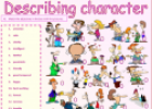 Describing character | Recurso educativo 62841