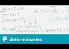 Cálculo de determinantes (ejercicio 7) | Recurso educativo 109476