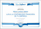 Curso de Lleva la contabilidad financiera de tu empresa | MasSaber | Recurso educativo 114088