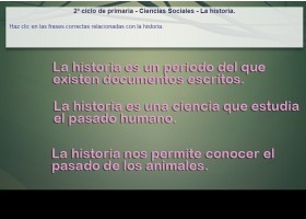 La etapas de la historia | Recurso educativo 688605