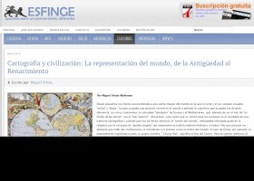 Cartografía y civilización: La representación del mundo | Recurso educativo 728042