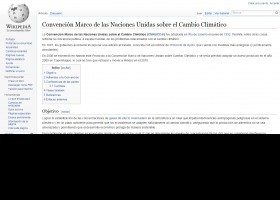 Convención Marco de las Naciones Unidas sobre el Cambio Climático - | Recurso educativo 731351