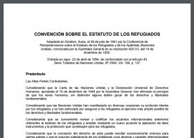 ​ La Convención sobre el Estatuto de los Refugiados (1951) | Recurso educativo 751339