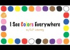 The Colors Song By ELF Learning - Color Songs for Kindergarten - ELF Kids | Recurso educativo 756629