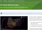 El Pacte Verd Europeu | Recurso educativo 785552