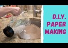 DIY Paper-making for Sustainable Kids! | Recurso educativo 786806