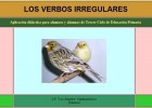 Los verbos irregulares | Recurso educativo 35175