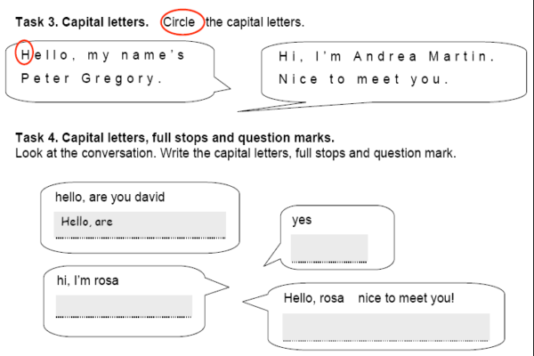 Questions and punctuation | Recurso educativo 37823