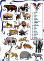 Wild animals | Recurso educativo 63640