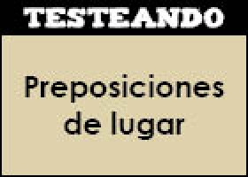 Las preposiciones de lugar | Recurso educativo 352997