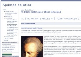 Éticas materiales y éticas formales | Recurso educativo 743810