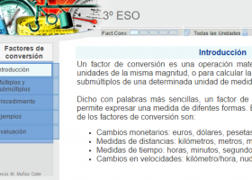 Factores de conversión | Recurso educativo 745437